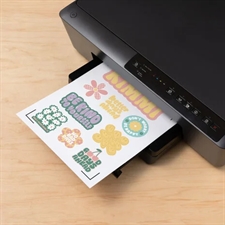 Cricut - Printable Sticker Paper A4 / White (8 ark)